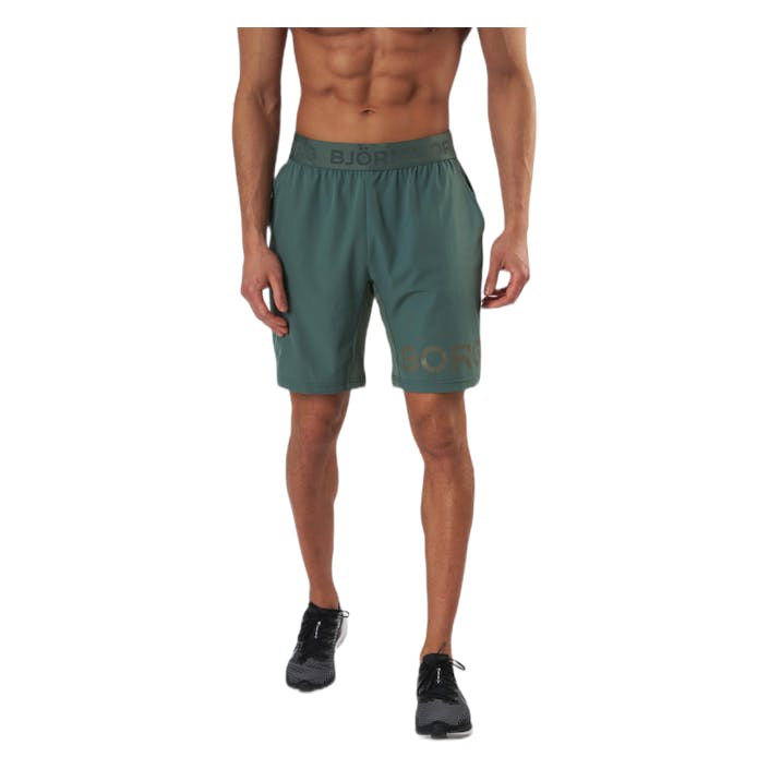 Borg Shorts Green, Male, Apparels, Shorts, Workout, Green, S