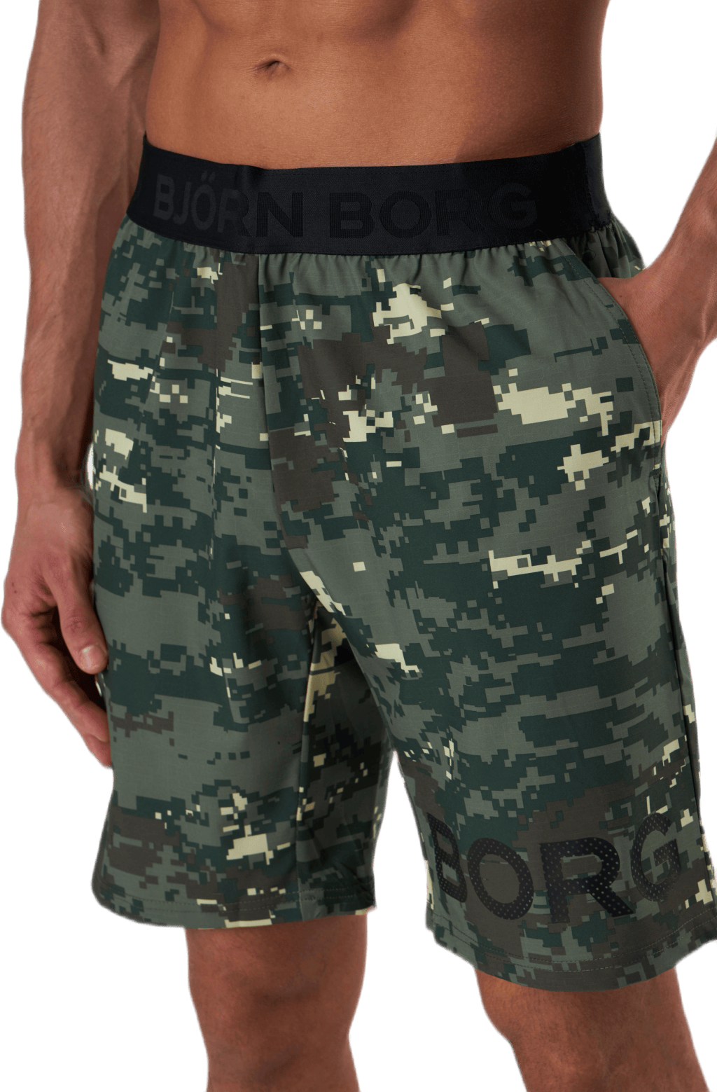 Borg Shorts Green - Bild 4