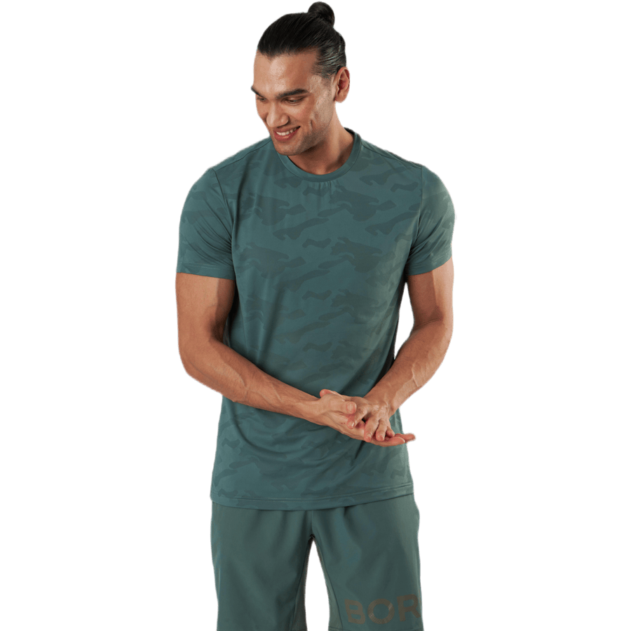 Sthlm Perf Tee Green