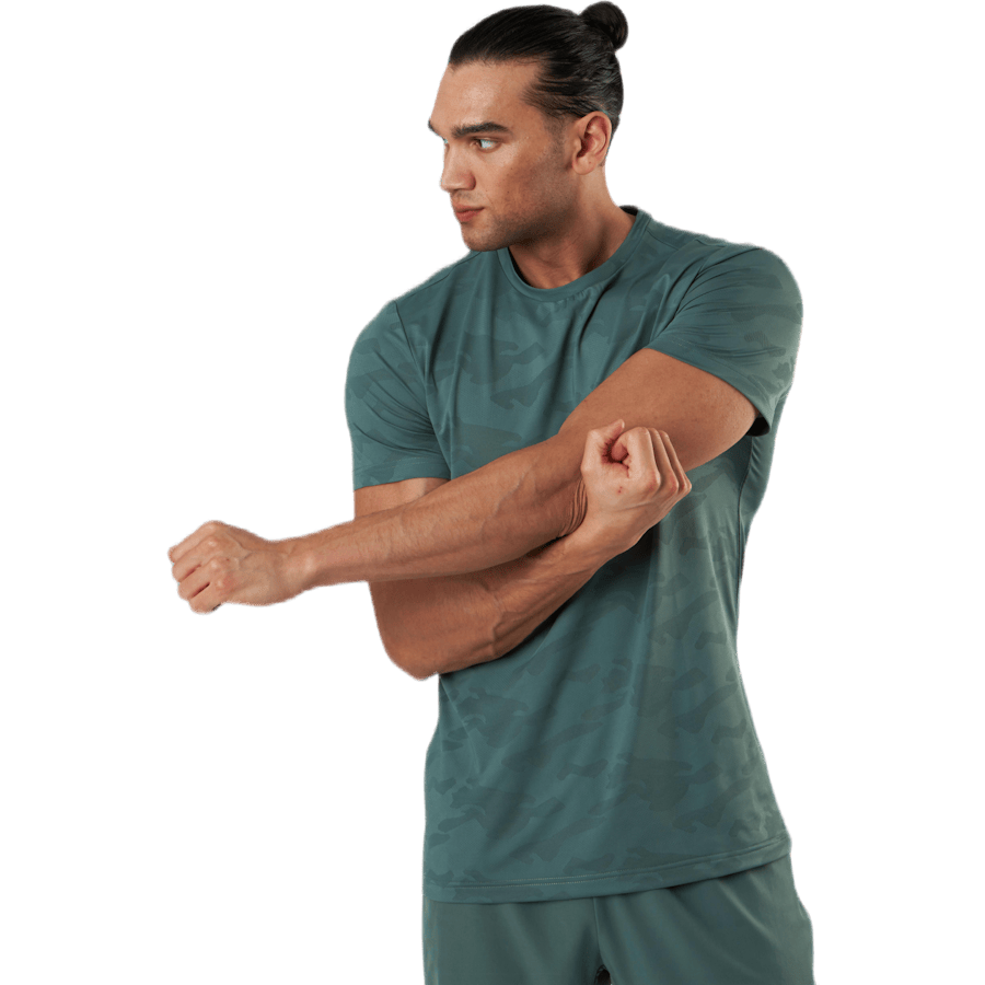 Sthlm Perf Tee Green - Bild 2