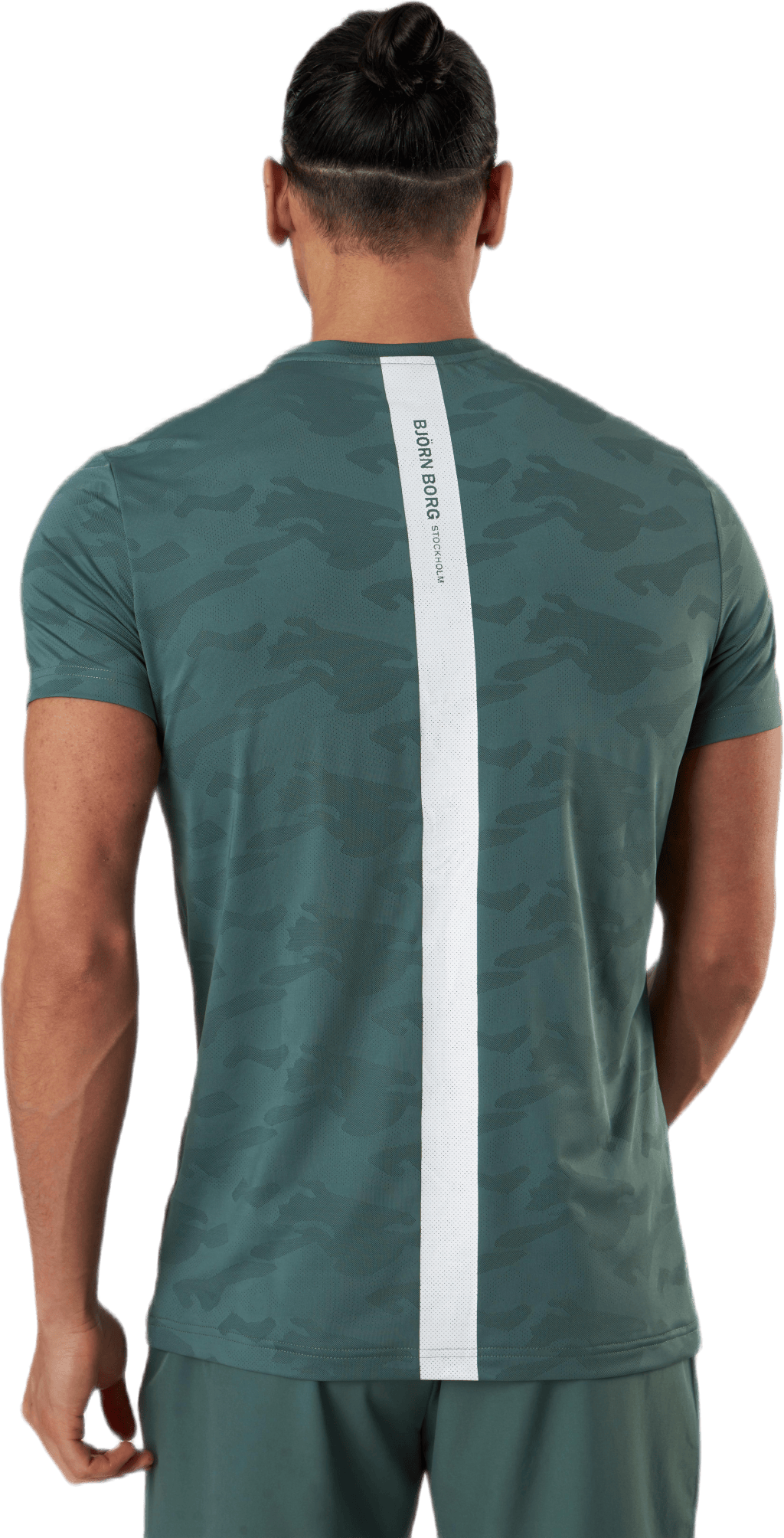 Sthlm Perf Tee Green - Bild 3