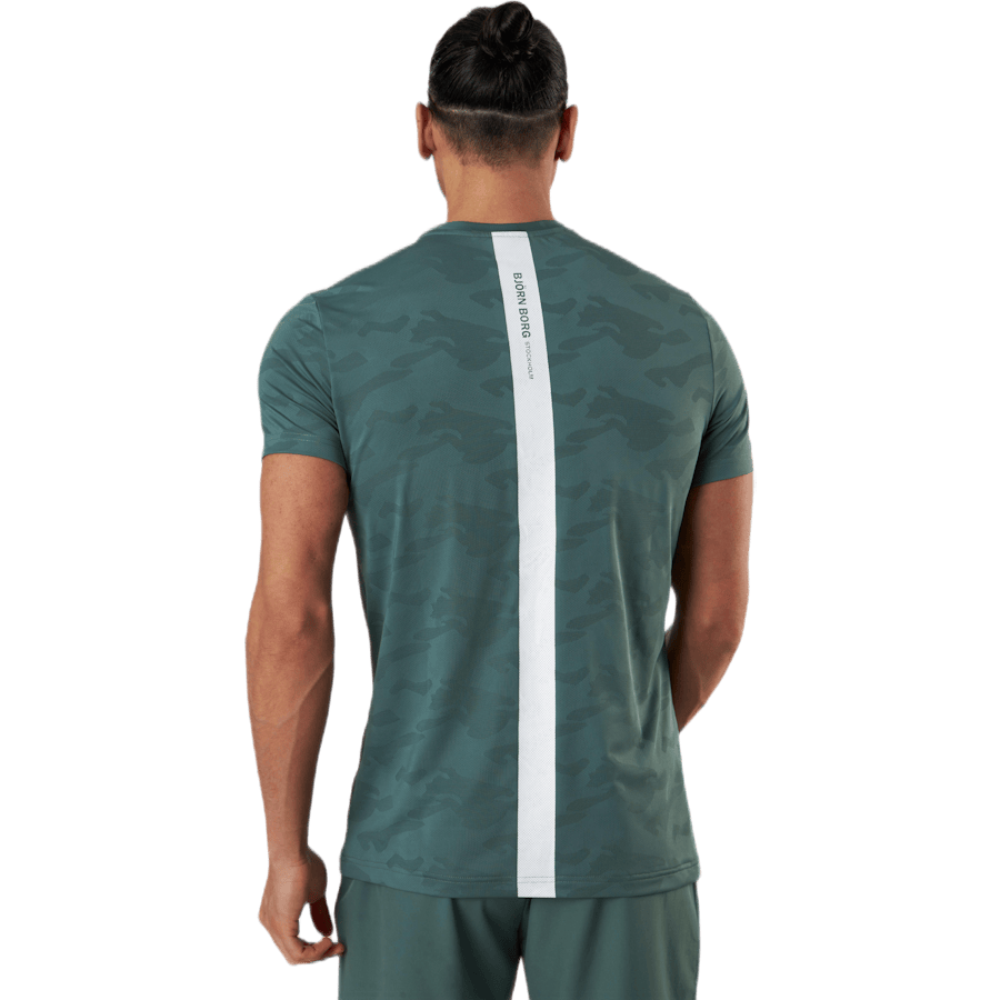 Sthlm Perf Tee Green - Bild 3