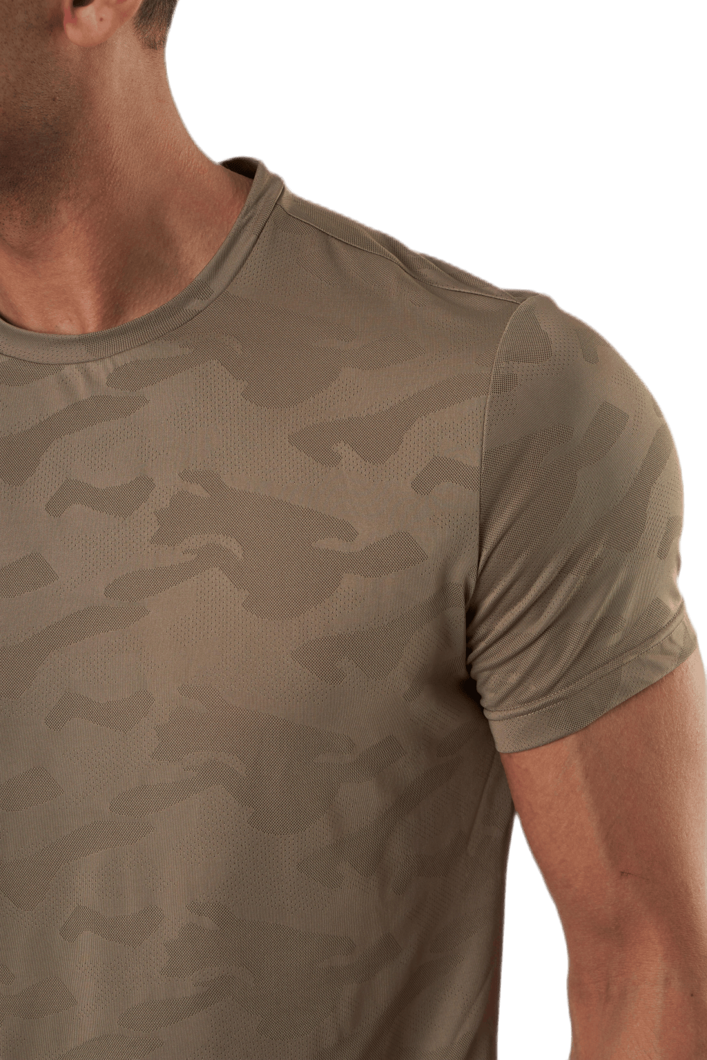 Sthlm Perf Tee Beige - Bild 3