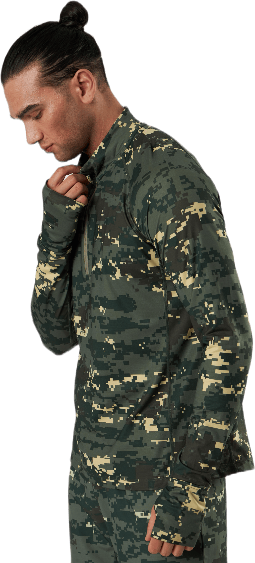 Sthlm Midlayer Half Zip Green - Bild 2