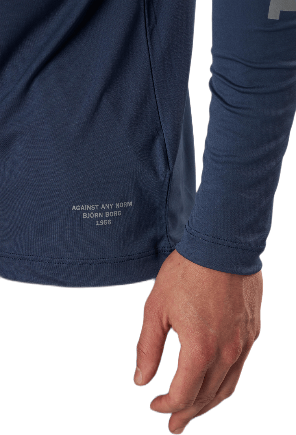 Night LS Perf Tee Blue - Bild 5