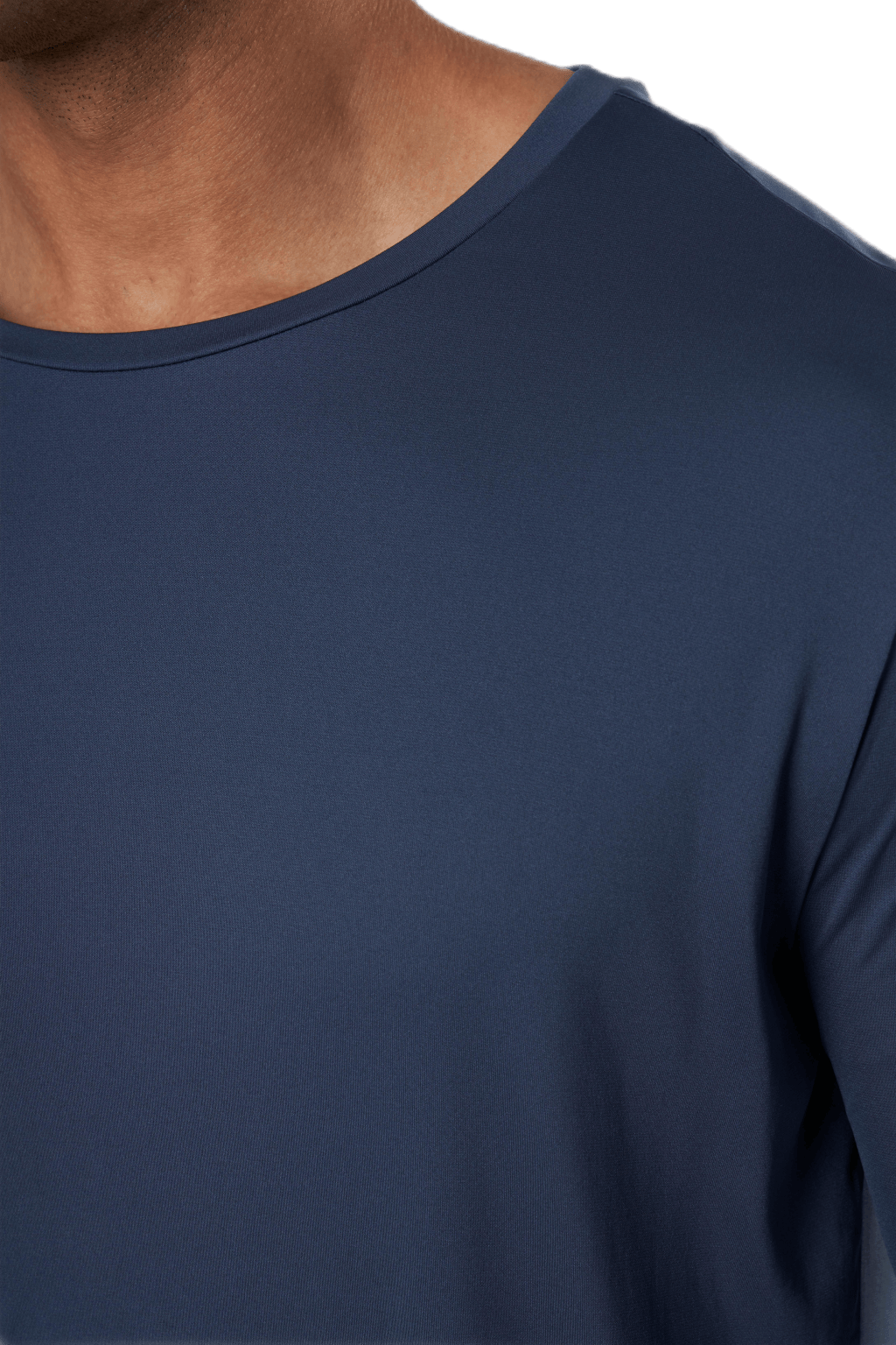 Night LS Perf Tee Blue - Bild 6