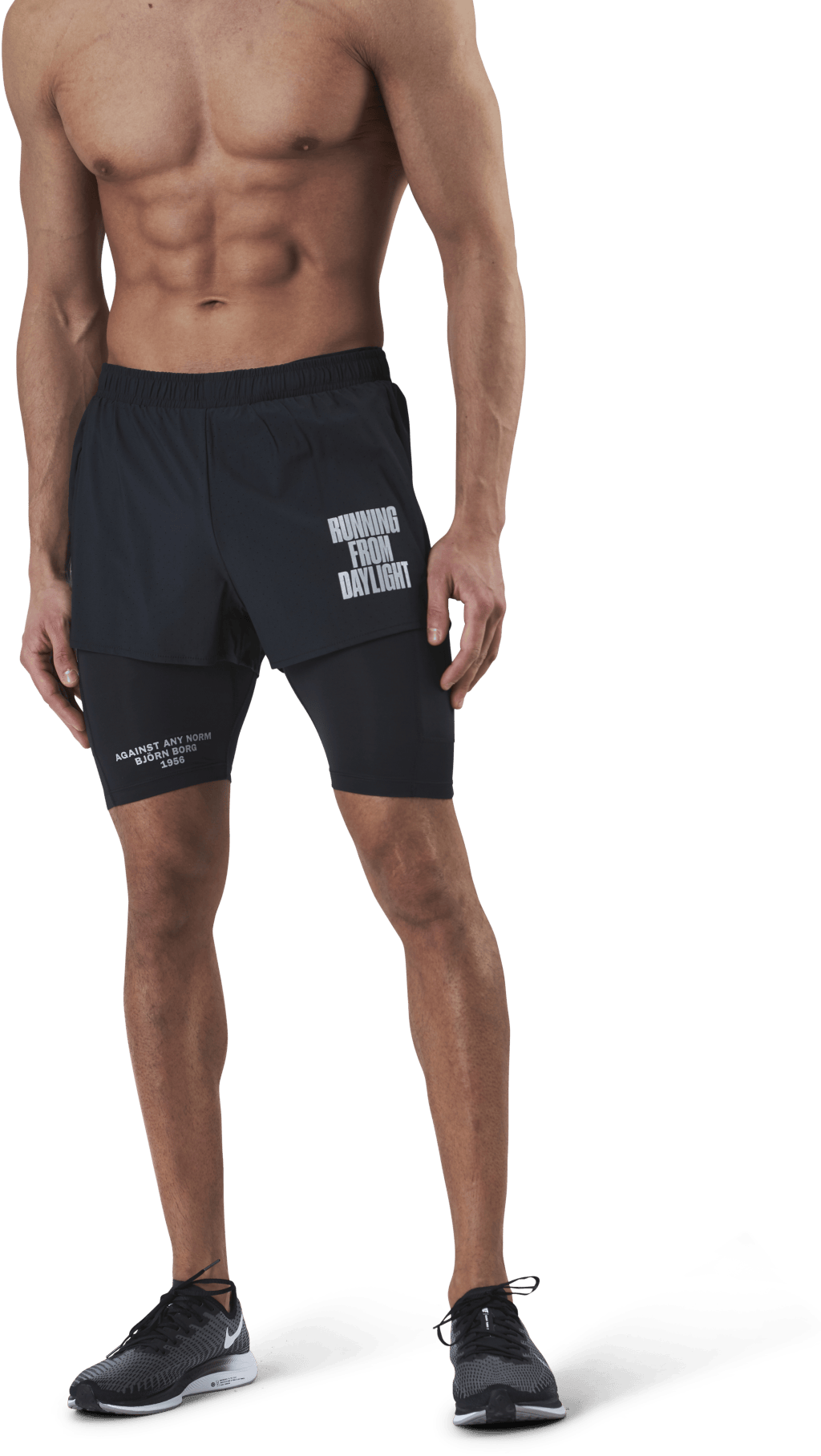Night Shorts 2.5″ Black