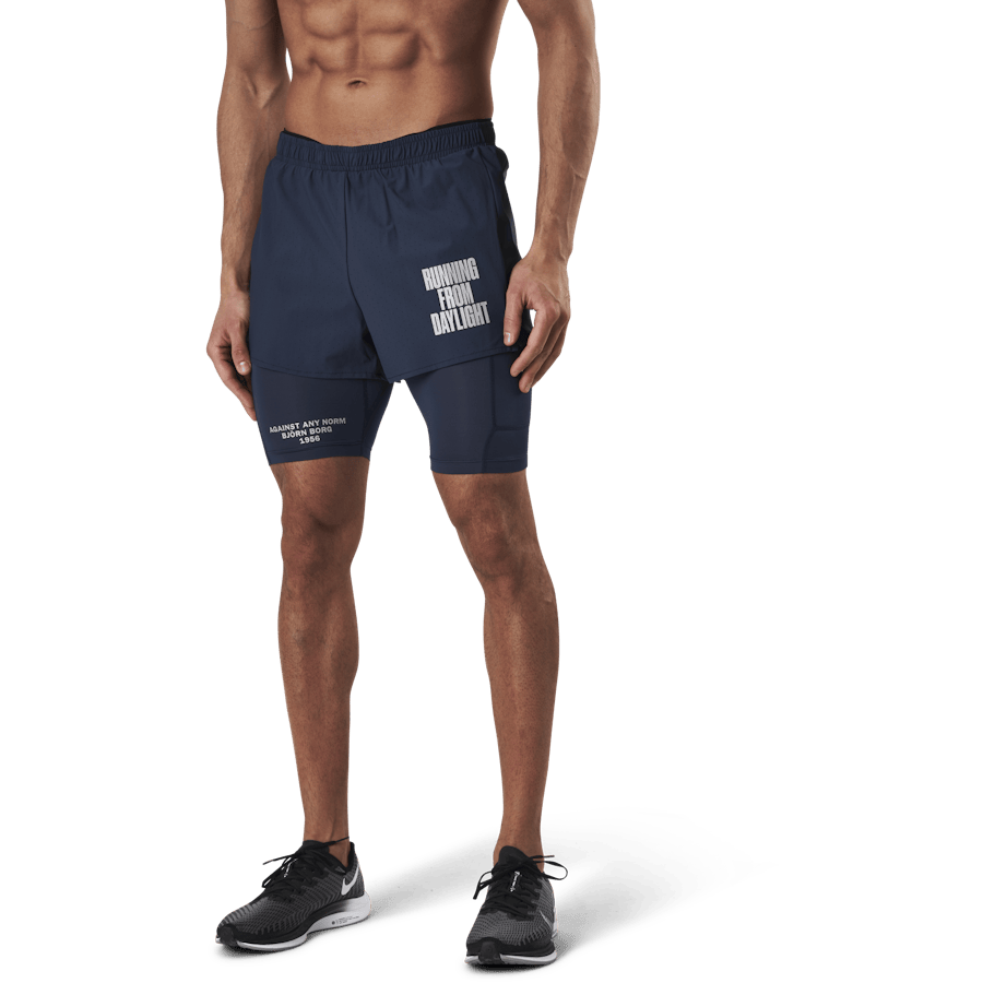 Night Shorts 2.5″ Blue