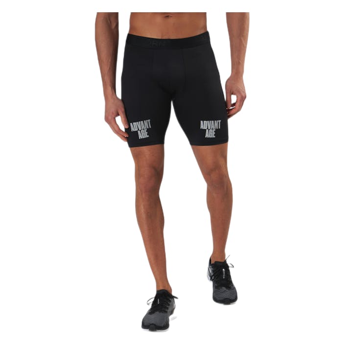 Night Bike Shorts Black, Male, Apparels, Shorts, Workout, Black, S