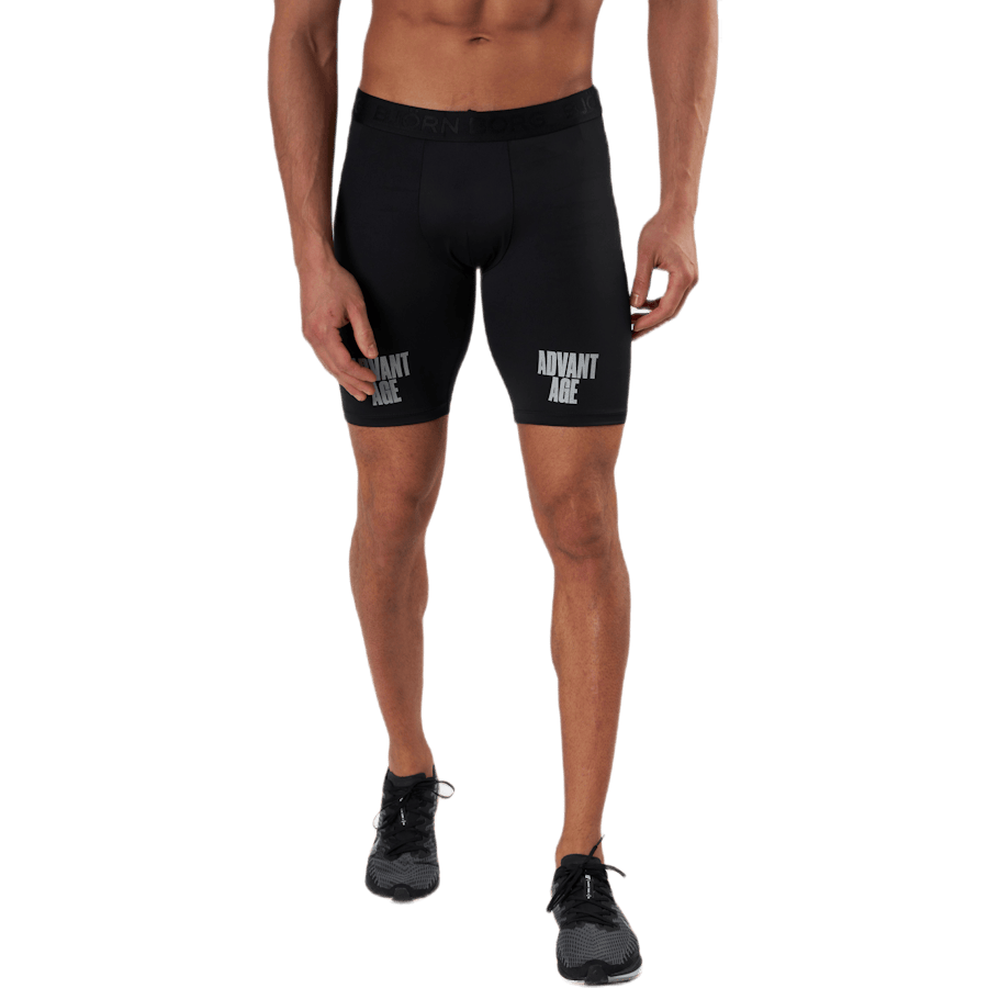 Night Bike Shorts Black - Bild 2