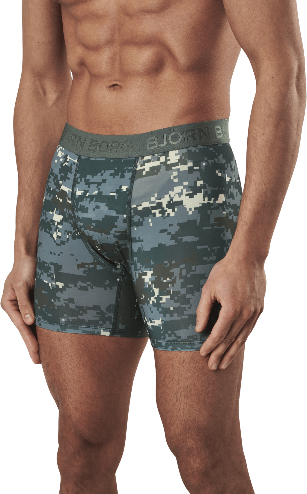 Per Shorts Digital 3-pack Green, Male, Ropa, Ropa interior, Verde, S