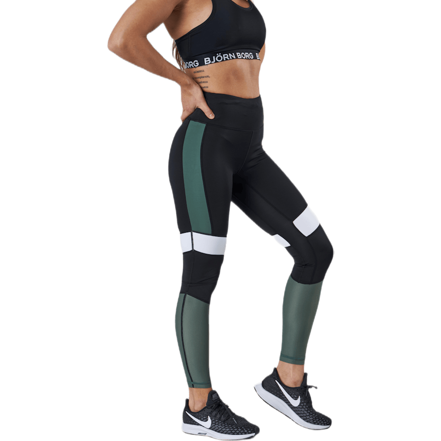 High Waist Block Tight Green - Bild 2