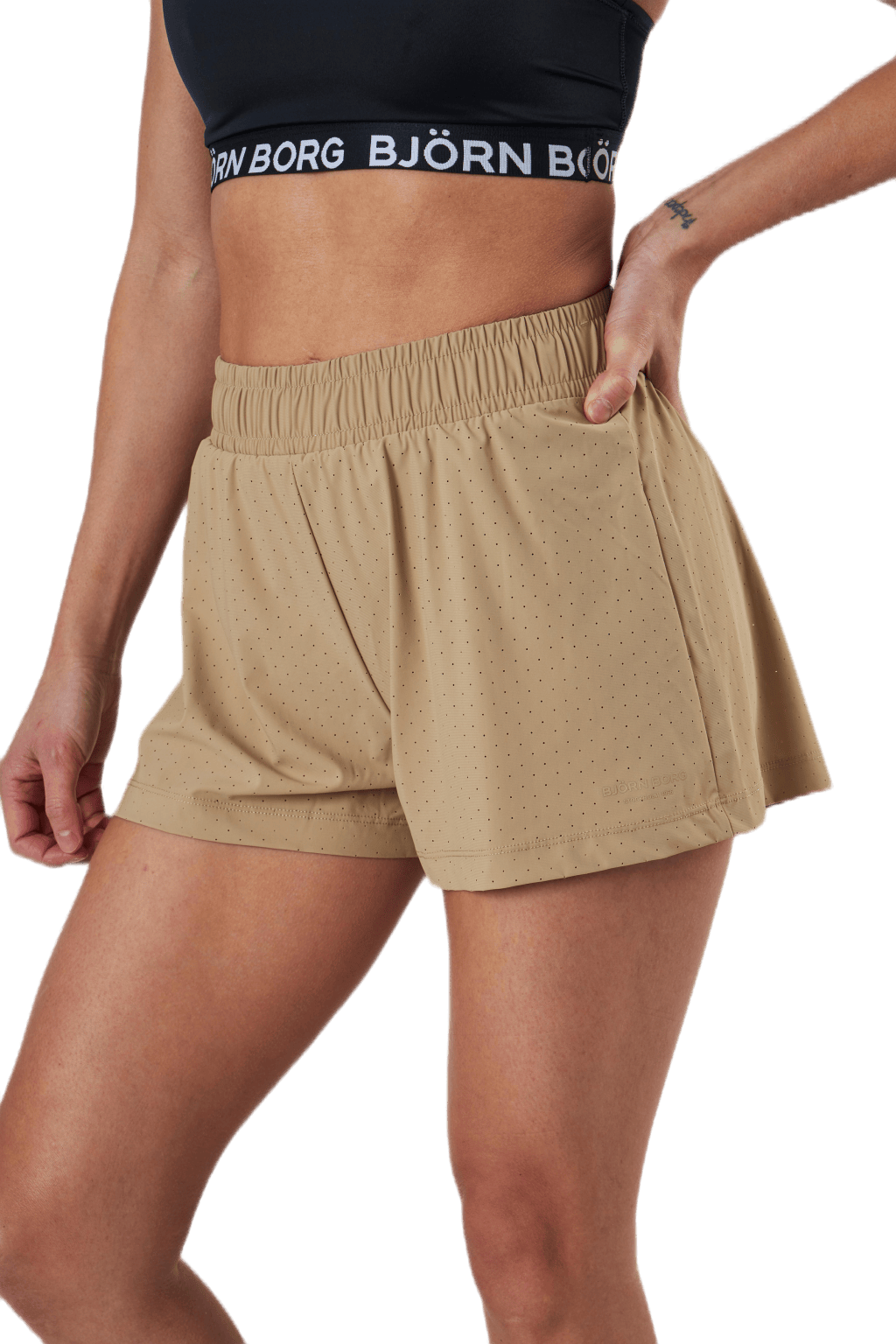 Sthlm Loose Shorts Beige - Bild 4
