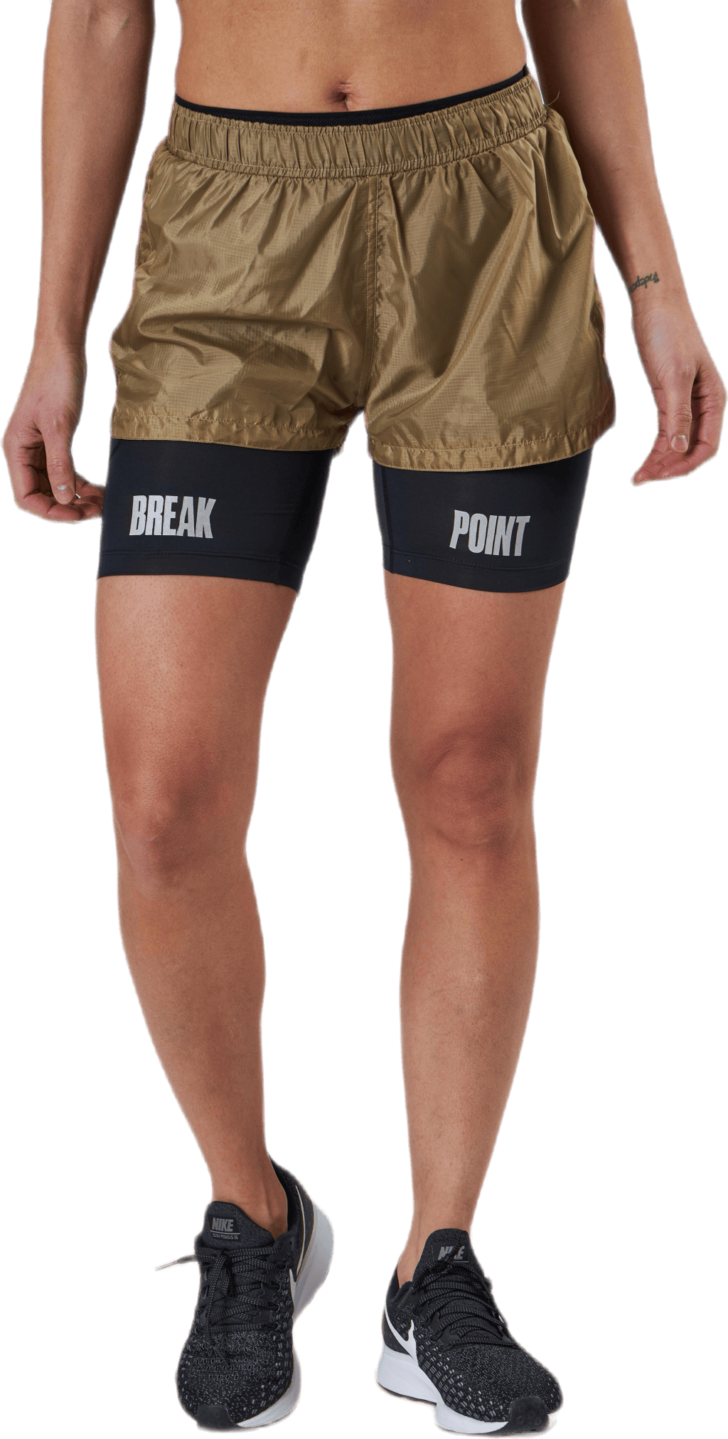 Night Shorts Beige, Female, Apparels, Shorts, Workout, Beige, 42