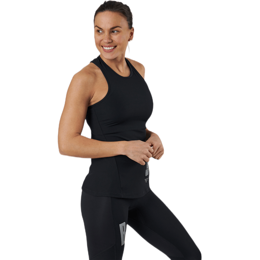 Night Rib Tank Black