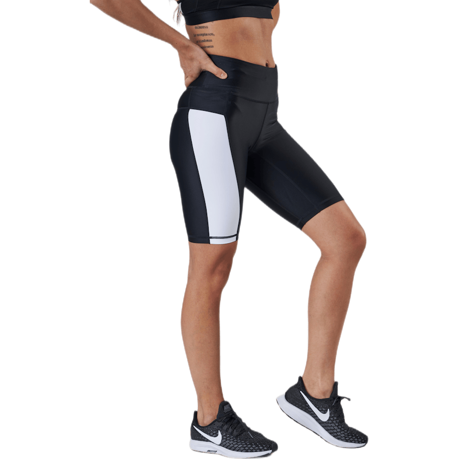 Borg Stripe Bike Shorts Black - Bild 2