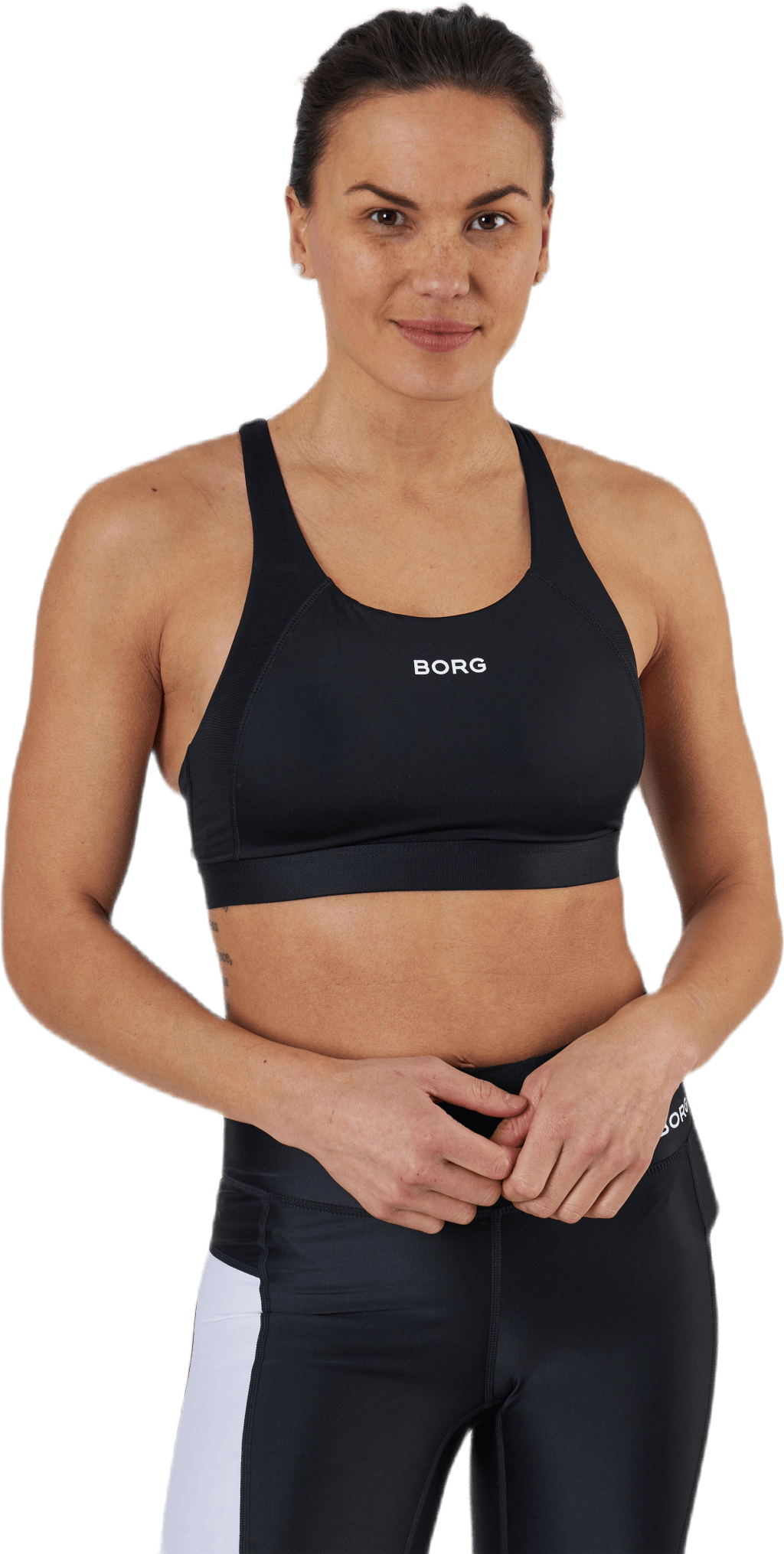 Solid Suki Adjustable Top Black, Female, Apparels, Sports Bras, Running, Black, 42
