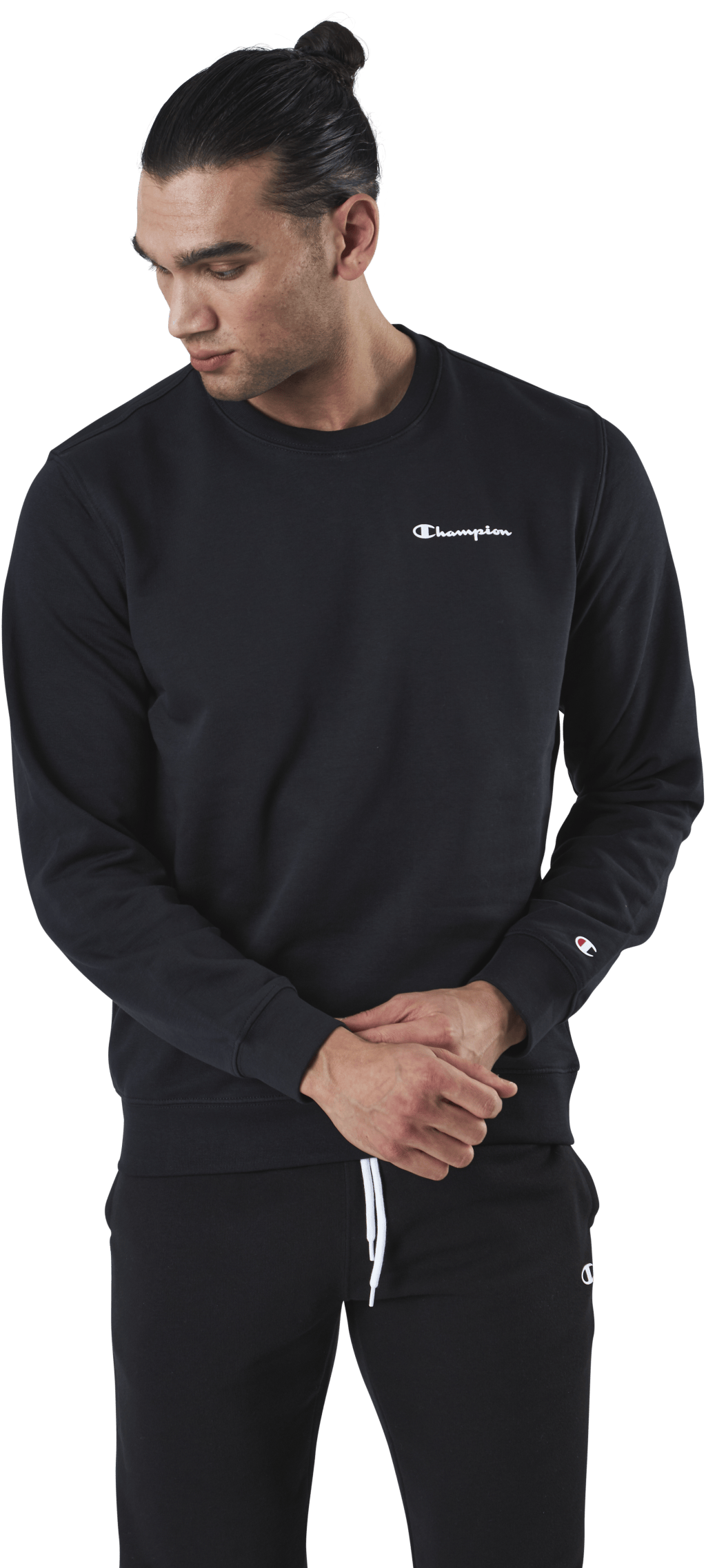 Crewneck Sweatshirt Black, Male, Abbigliamento, Camicie, Nero, M