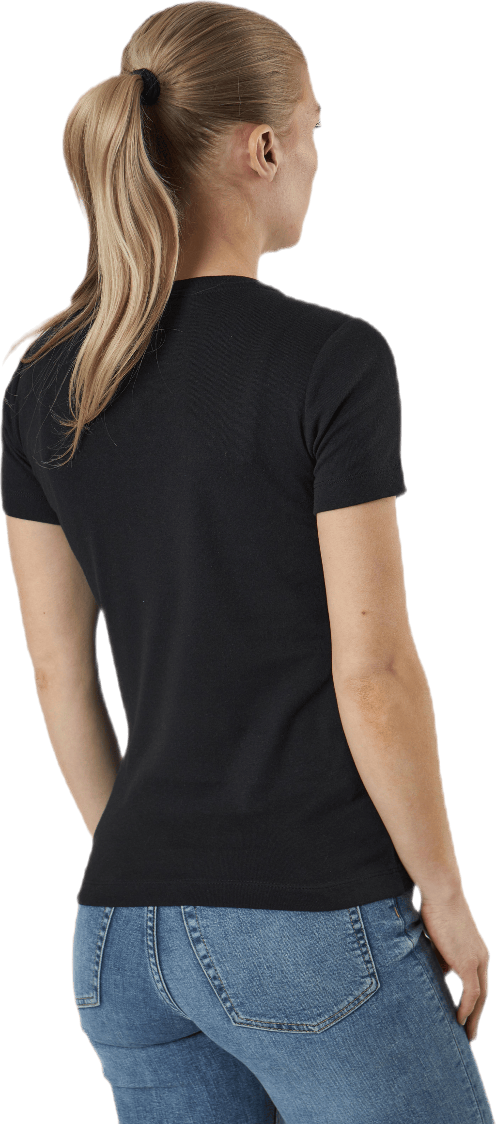 Crewneck T-Shirt Black - Bild 3