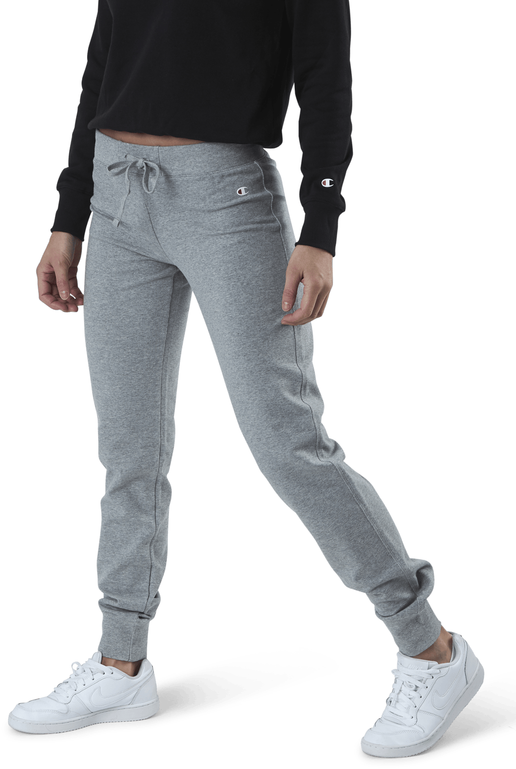 Rib Cuff Pants Grey - Bild 4