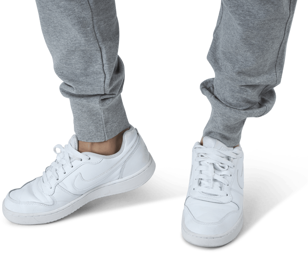 Rib Cuff Pants Grey - Bild 6