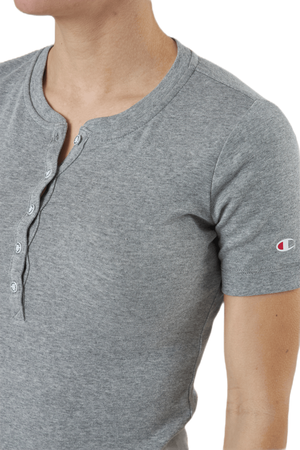 Crewneck T-Shirt Grey - Bild 4