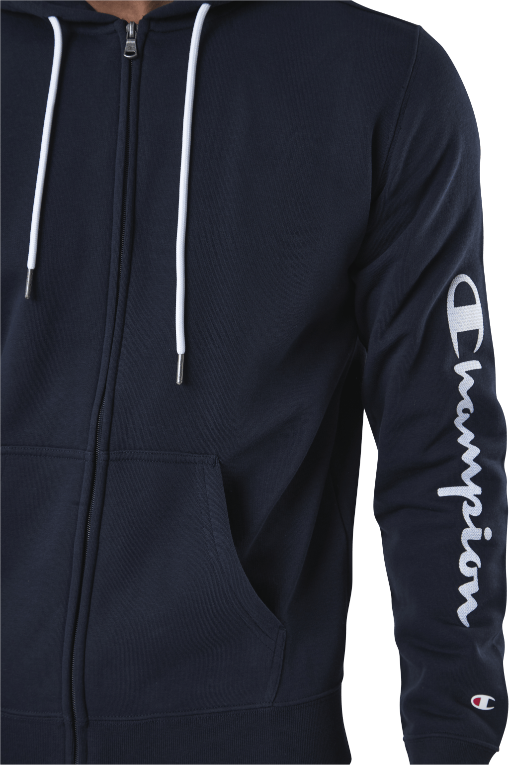 Hooded Full Zip Sweatshirt Blue - Bild 3