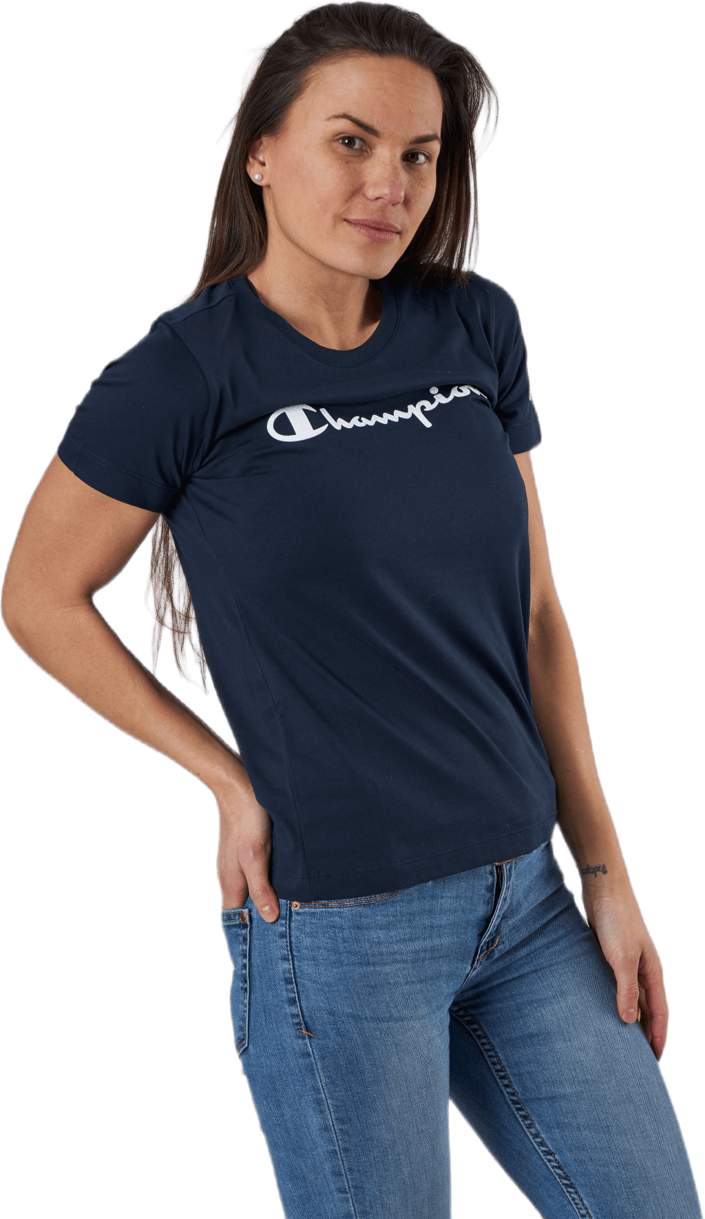 Crewneck T-Shirt Blue - Bild 2