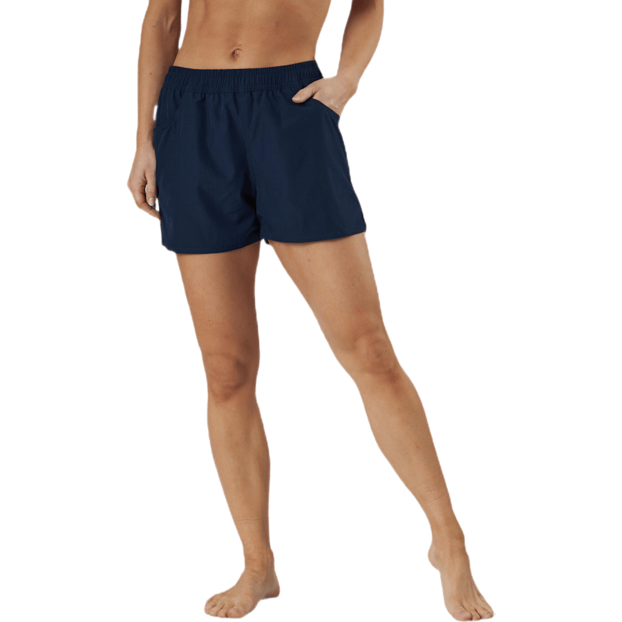 Lucca Solid Shorts Blue