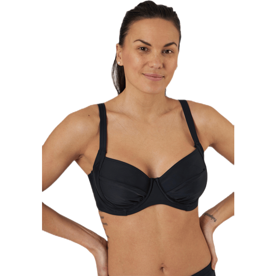Alanya Bikini Wire Bra Black