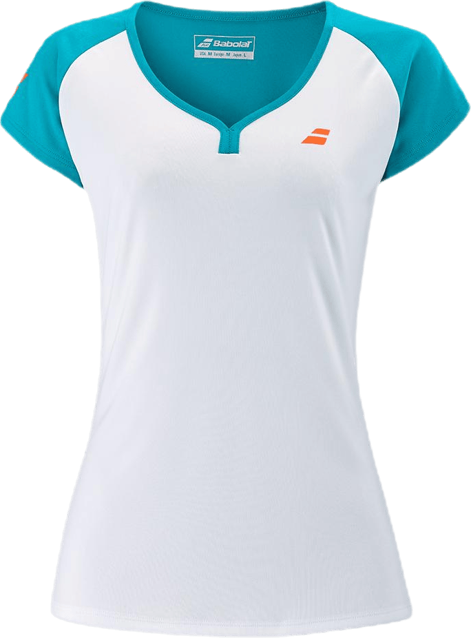 Cap Sleeve Top Play Blue/White, Unisex, Vêtements, T-shirt, Tennis, Bleu/Blanc, 128