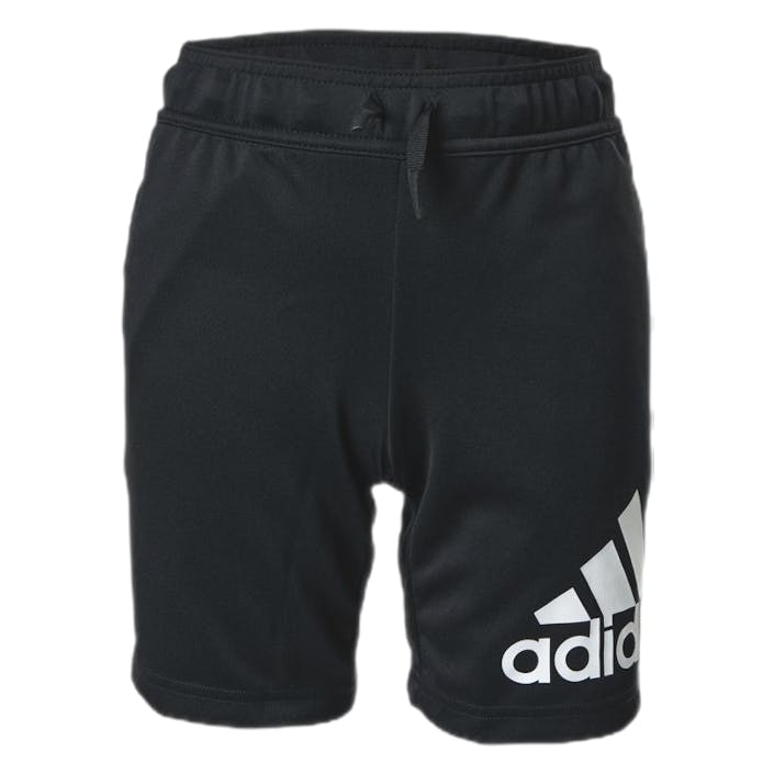 Adidas Boys D2M Big Logo Short Black / White, Unisex, Apparels, Shorts, Workout, White/Black, 152