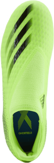 X Ghosted.3 Laceless Firm Ground Boots Solar Yellow / Core Black / Royal Blue - Bild 5