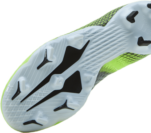 X Ghosted.3 Laceless Firm Ground Boots Solar Yellow / Core Black / Royal Blue - Bild 7