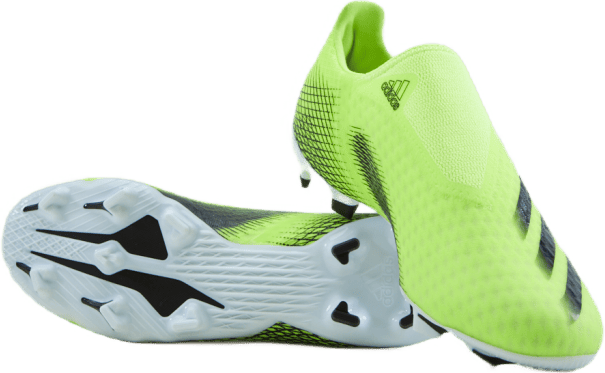 X Ghosted.3 Laceless Firm Ground Boots Solar Yellow / Core Black / Royal Blue - Bild 8