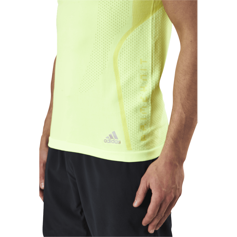Adidas Primeknit Tee M Acid Yellow / Hi-Res Yellow