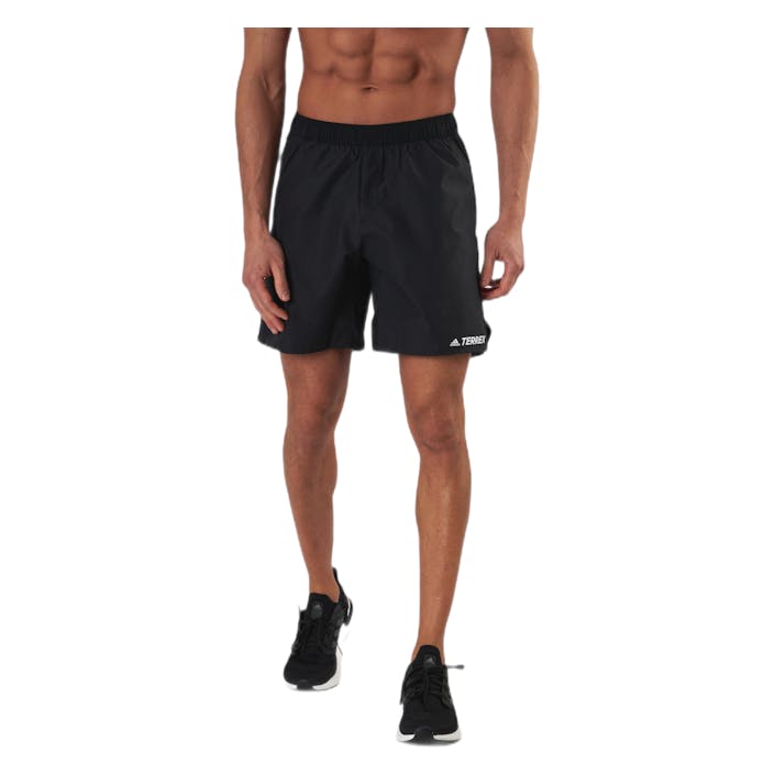Terrex Primeblue Trail Shorts Black, Male, Apparels, Shorts, Running, Black, XL/7"
