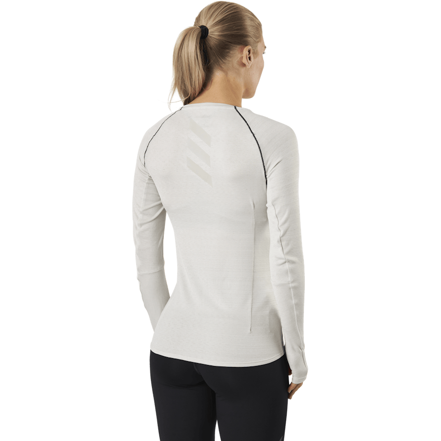 Adidas Runner Long Sleeve Tee Women Alumina - Bild 3