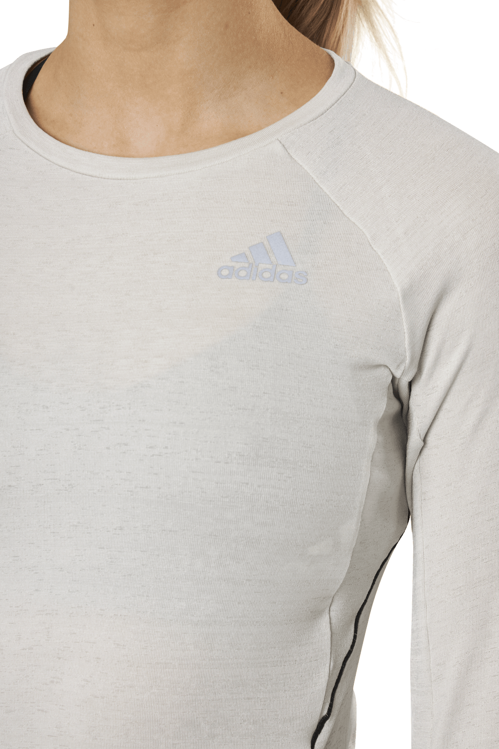 Adidas Runner Long Sleeve Tee Women Alumina - Bild 5