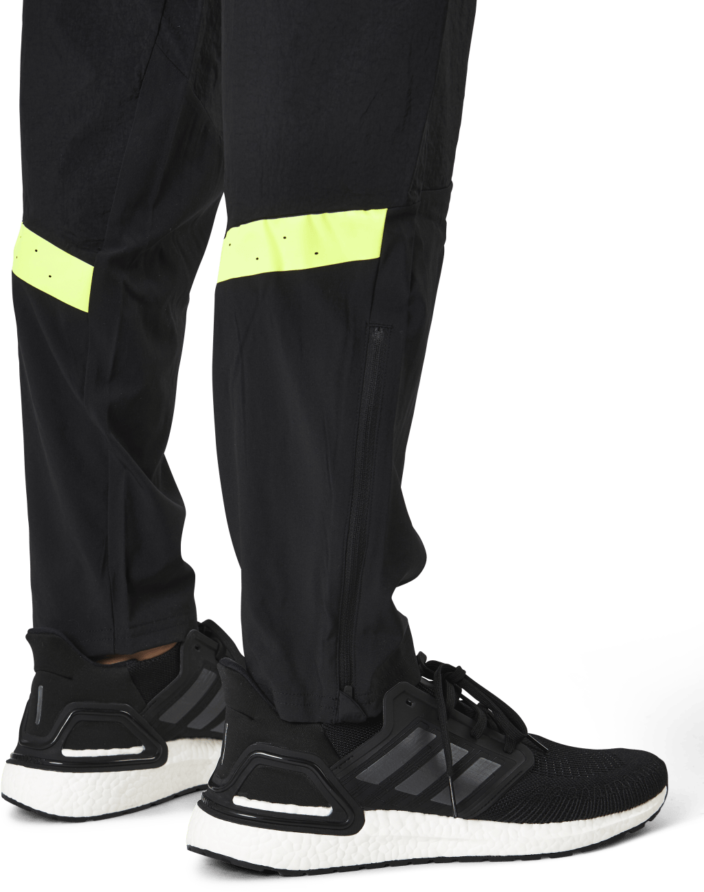 Adidas Ultra Pant Male Black / Solar Yellow - Bild 4