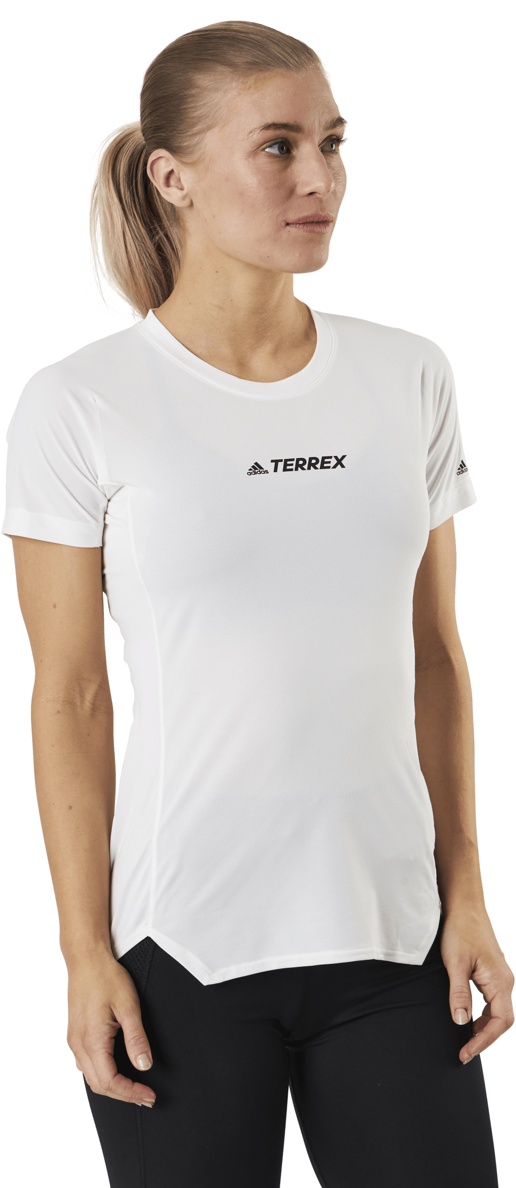 Terrex Parley Agravic Tr Allaround T-Shirt Non-Dyed, Female, Apparels, T-shirt, Running, White, XL