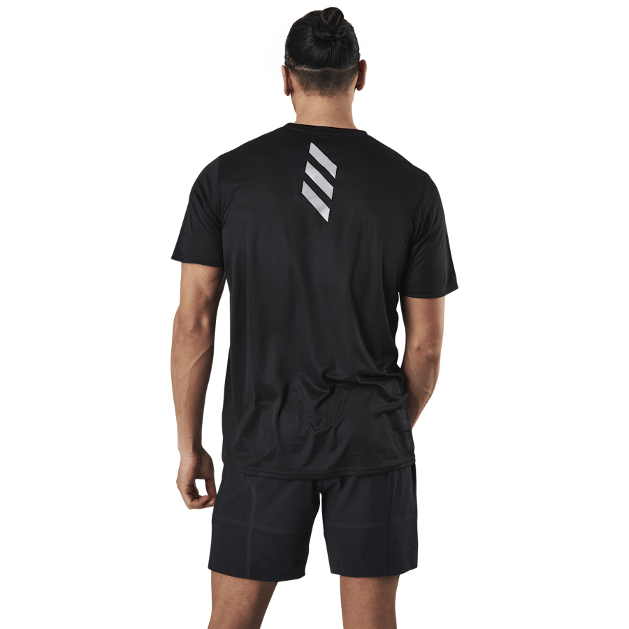 Adidas Fast Primeblue Tee Men Black / Reflective Silver - Bild 2