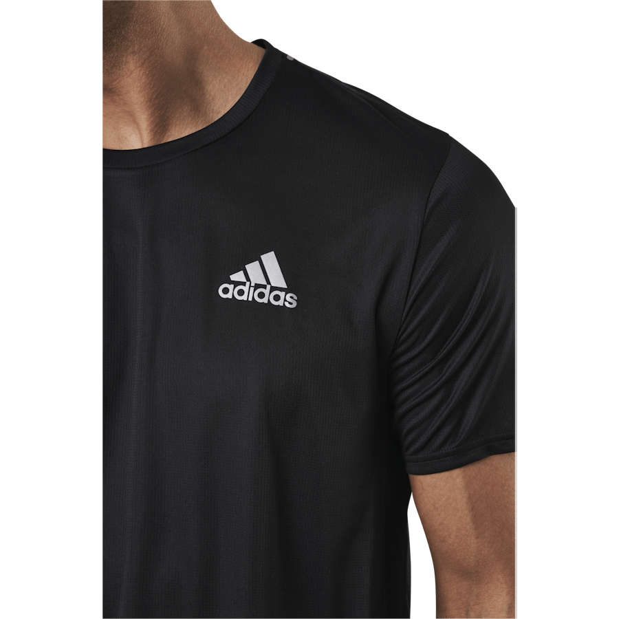 Adidas Fast Primeblue Tee Men Black / Reflective Silver - Bild 3