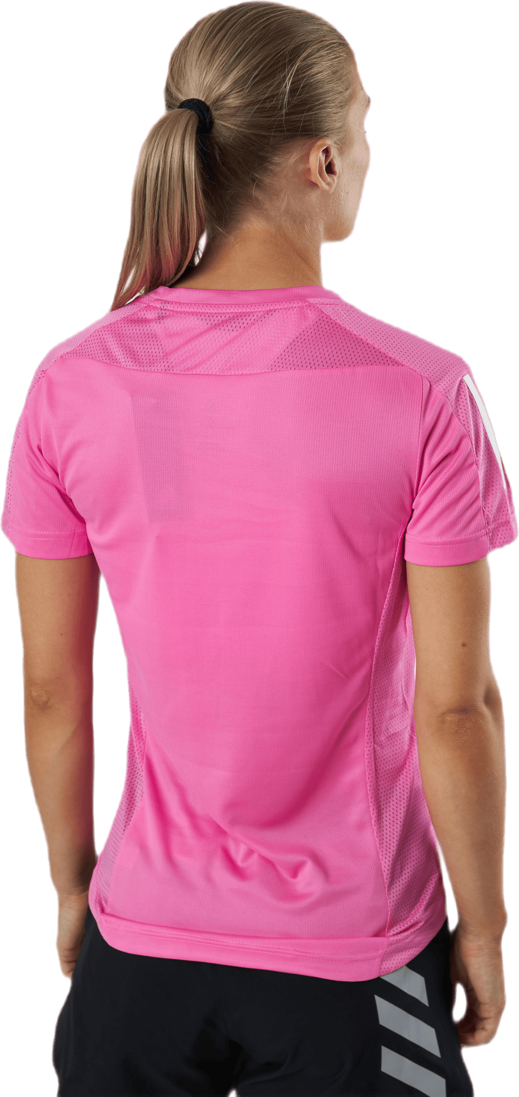 Adidas Own The Run Tee Women Screaming Pink - Bild 3