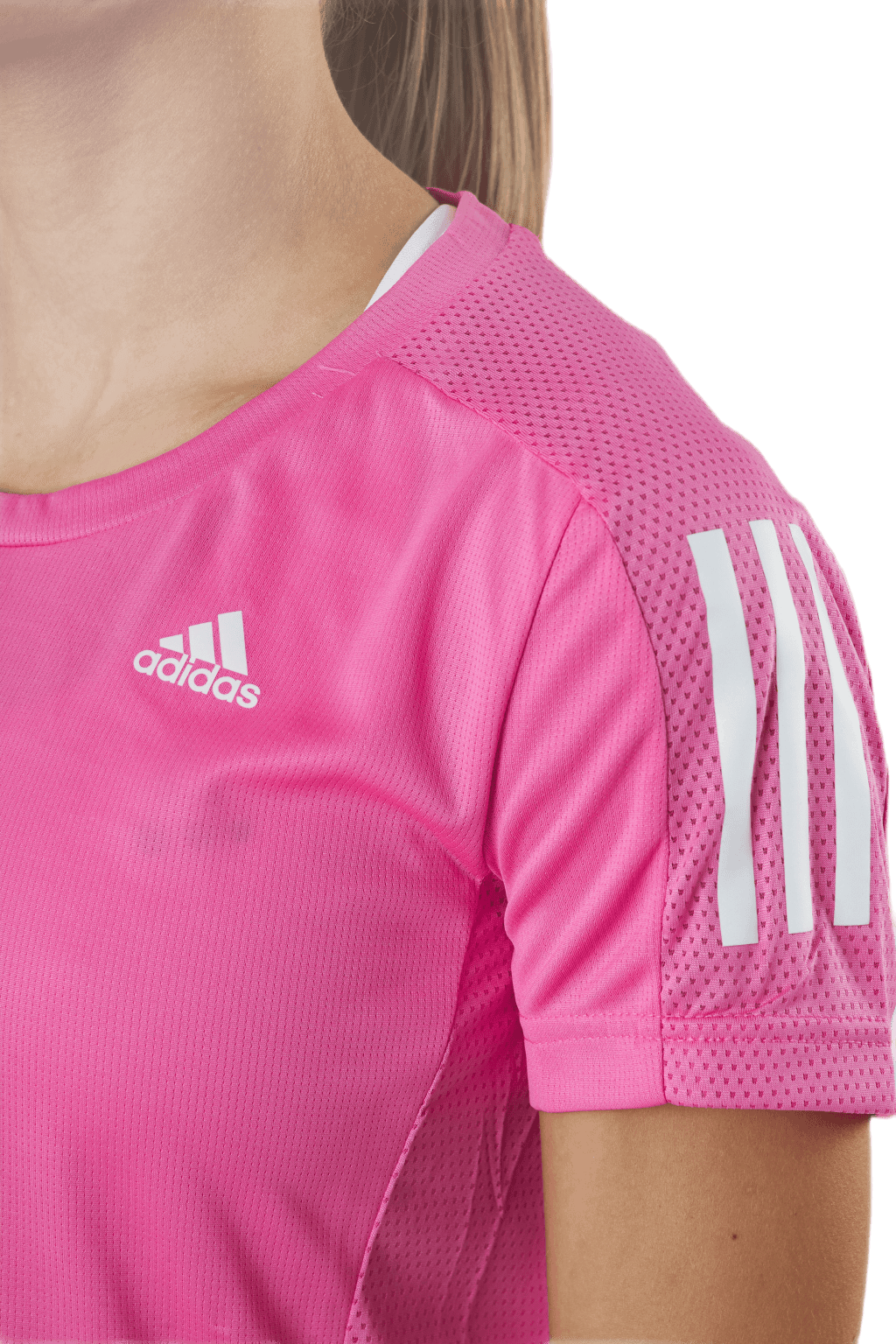 Adidas Own The Run Tee Women Screaming Pink - Bild 4