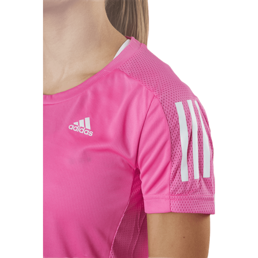 Adidas Own The Run Tee Women Screaming Pink - Bild 4