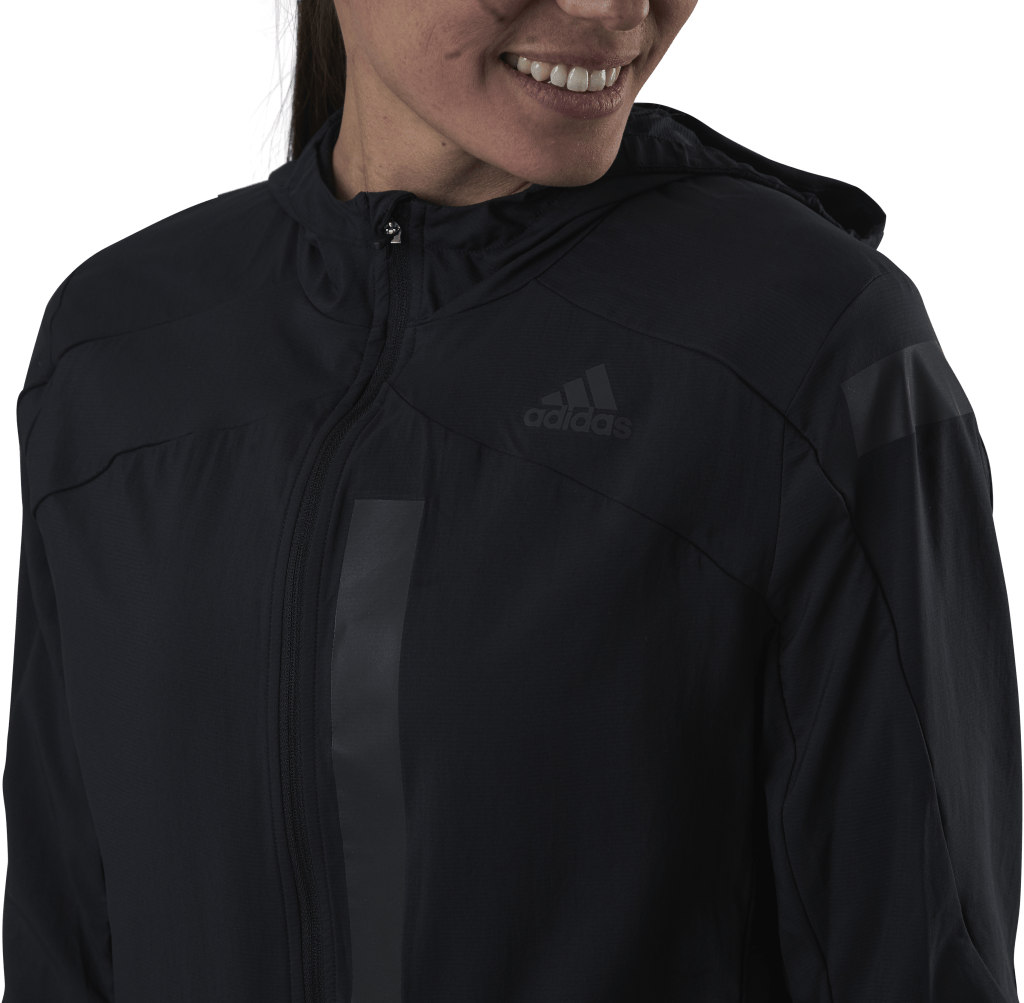 Adidas Marathon Jacket Translucent Women Black / Black - Bild 4