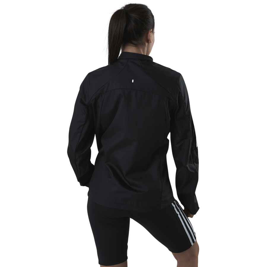 Adidas Marathon Jacket 3 Stripe Women Black - Bild 3