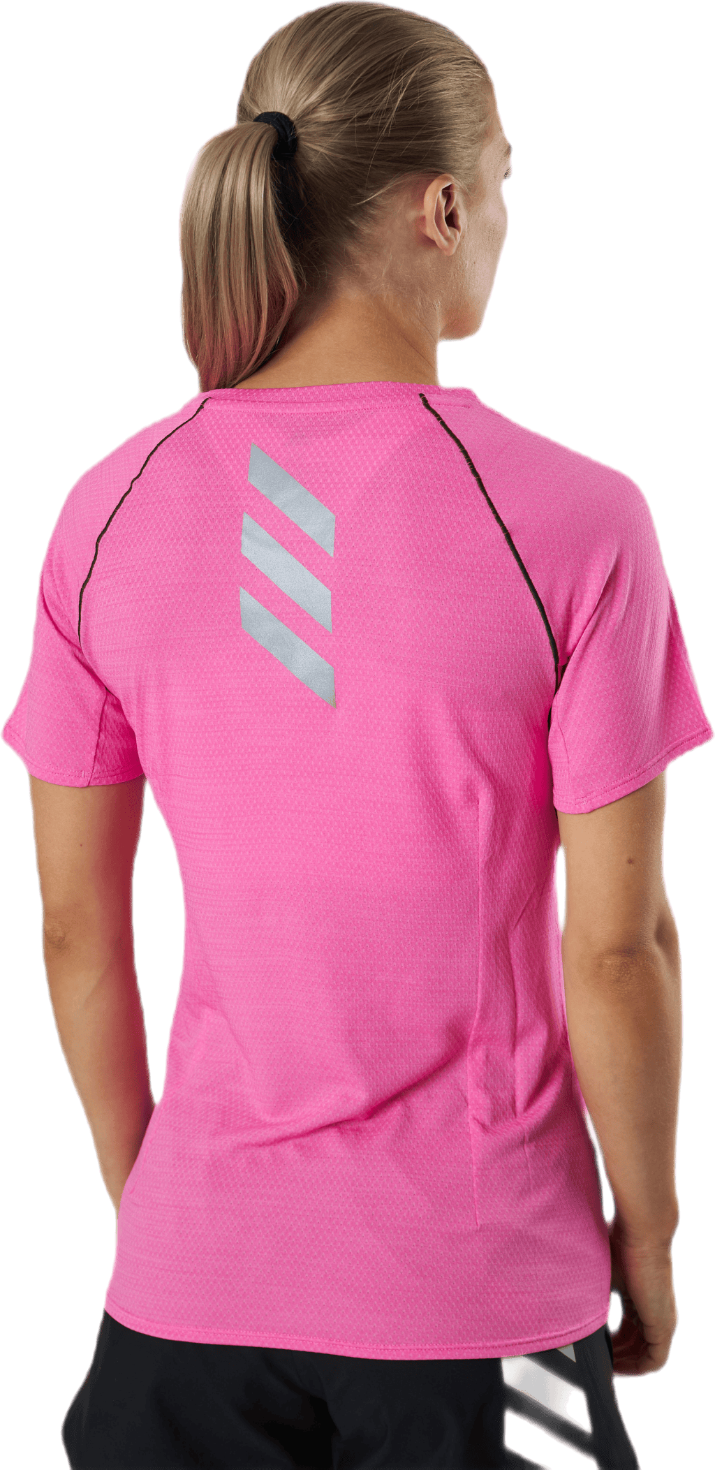 Adidas Runner Tee Women Screaming Pink - Bild 3