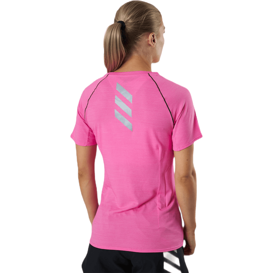 Adidas Runner Tee Women Screaming Pink - Bild 3